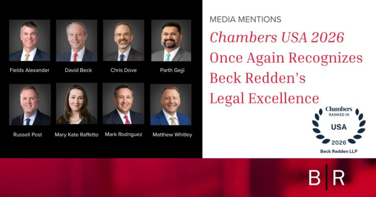 Beck Rdden Beck Redden - Our Firm